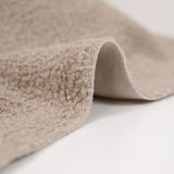 Lainage bouclette envers polaire beige