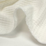 Off-white honeycomb cotton