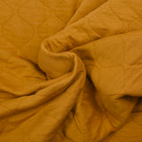 Jersey de coton matelassé camel