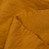 Jersey de coton matelassé camel