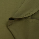 Gabardine de 100% laine kaki