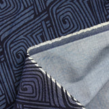 Jean's coton spirale marine