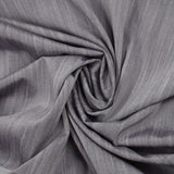 Chambray flameado de poliviscosa azul marino