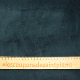 1.5 mm cotton corduroy dark petroleum