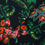 Beverly hills printed viscose jersey midnight blue background