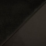 Pana de algodón marrón oscuro de 1 mm