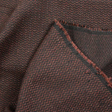 Mezcla de lana lurex wave siena quemada