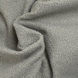 Soft gray terry wool