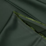 Satin de polyviscose vert forêt