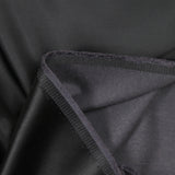 Satin de coton noir
