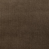 Cotton corduroy 1.5 mm glossy brown