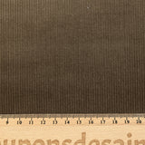 Cotton corduroy 1.5 mm glossy brown
