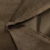 Cotton corduroy 1.5 mm glossy brown
