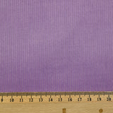 Velours côtelé coton 1,5 mm mauve