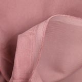 Velours côtelé Lina coton 1 mm vieux rose