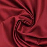 Bordeaux Satin Cotton Papeline