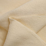 100% Fine ecru boiled wool