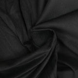 Velours côtelé Lina coton 1 mm noir