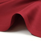 Bordeaux Satin Cotton Papeline