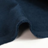 Velours côtelé coton 1,5 mm bleu foncé