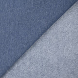 Sweat minkee épais bleu jeans