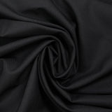 Black wool blend suit fabric