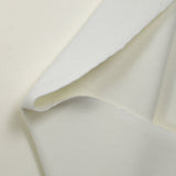 Jersey de viscose moyen blanc cassé