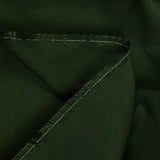 Polyester rayé vert forêt