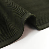 Velours côtelé coton 3 mm vert militaire