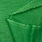100% silk muslin plain mint green changing green