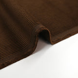 Velours côtelé coton 3 mm chocolat