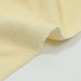 Tissu éponge bambou crème vendu au mètre
