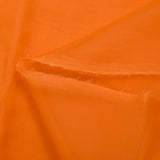 100% plain tangerine silk muslin