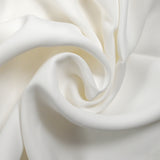 Twill de viscose blanc cassé
