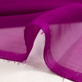 Muselina de seda 100% lisa color violeta