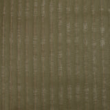 Cotton linen striped gold Lurex khaki background