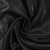Polyester effet lamé noir