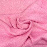 Iris mesh Lurex pink hibiscus background