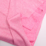 Iris mesh Lurex pink hibiscus background