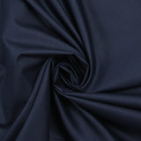 Navy blue polyester tailoring fabric