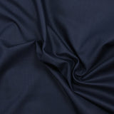 Navy blue polyester tailoring fabric
