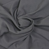 Jersey polyester texturé gris