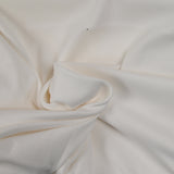 Jersey côtelé de coton blanc cassé