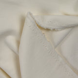 Molleton french terry 100% coton blanc cassé