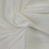Bengaline polycoton blanc cassé