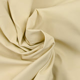 Gabardine de coton fine beige