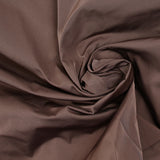 Satin duchesse de polyester pourpre brunâtre