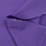 Popeline de coton violet lavande