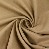 Beige 100% wool flannel