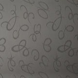 Polyester satin jacquard Carolina gray